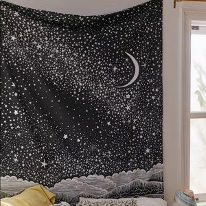 Urban Outfitters Celestial Moonscape Tapestry